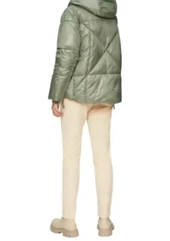 s.Oliver Puffferjacke Damen grün&weiß S24 2156380