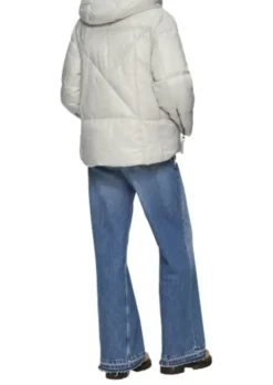 s.Oliver Puffferjacke Damen grün&weiß S24 2156380