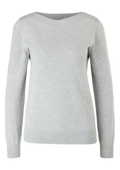 S.Oliver Pullover grau & schwarz NOS 2112210