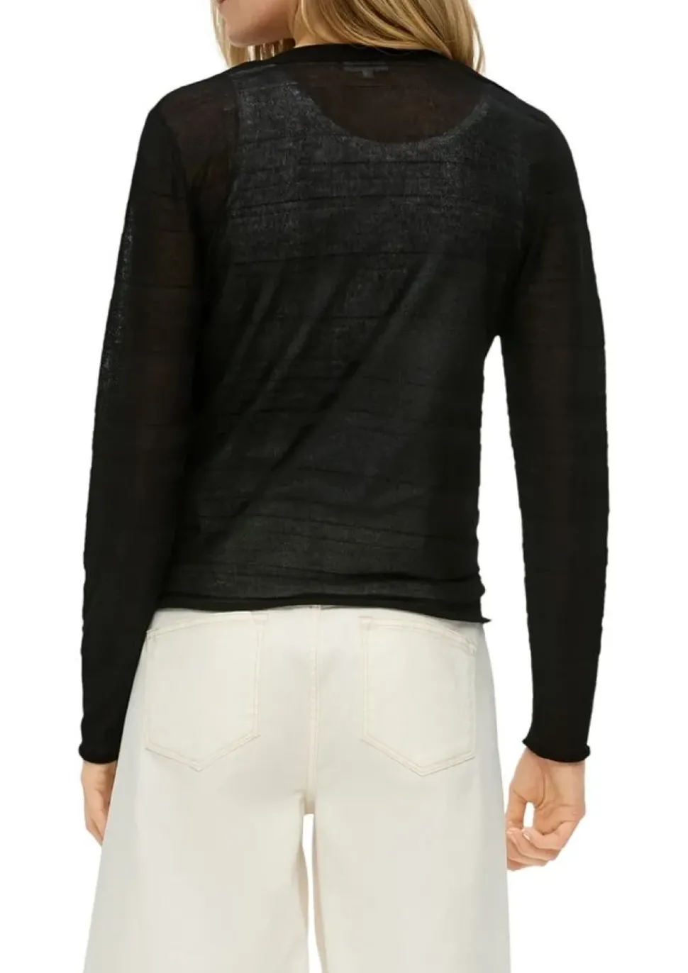 s.Oliver Strckjacke Cardigan mit Musterstruktur S14 2144334