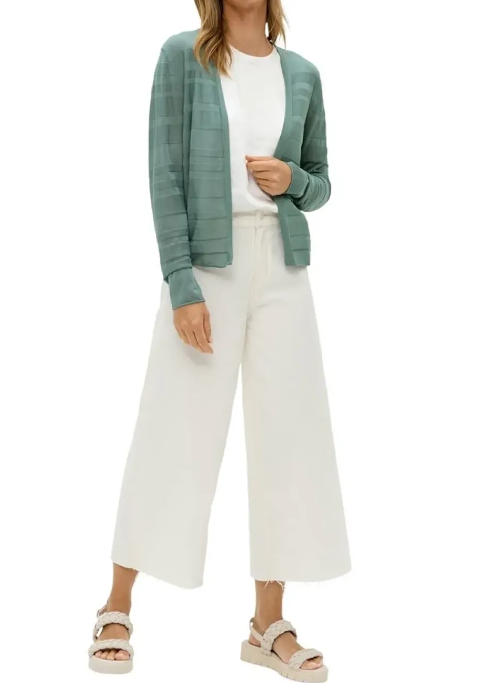 s.Oliver Strckjacke Cardigan mit Musterstruktur S14 2144334