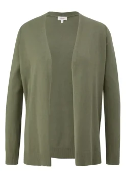 s.Oliver Strickjacke aus Viskosemix grün, braun, grau, schwarz S13  2127027