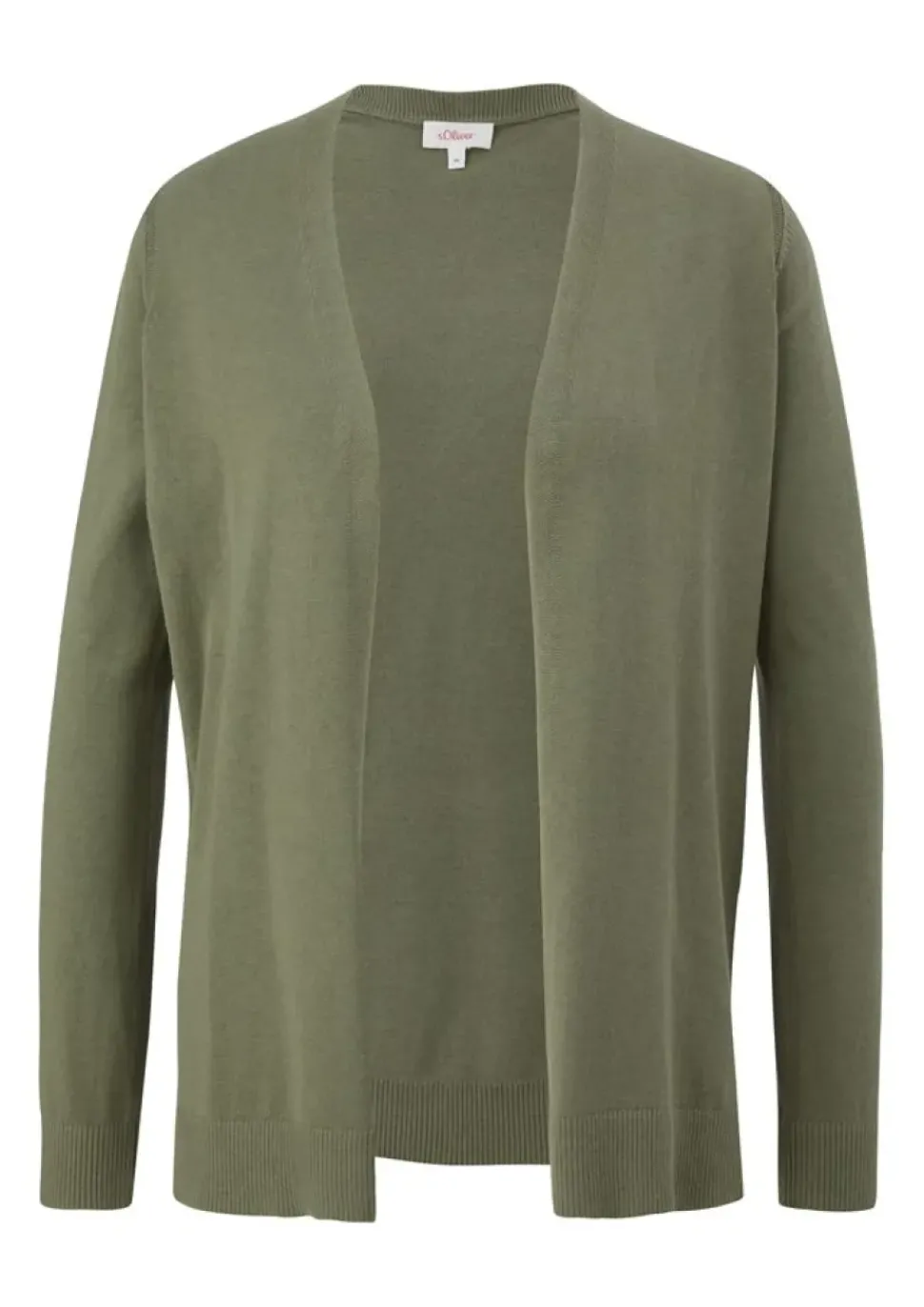 s.Oliver Strickjacke aus Viskosemix grün, braun, grau, schwarz S13 2127027