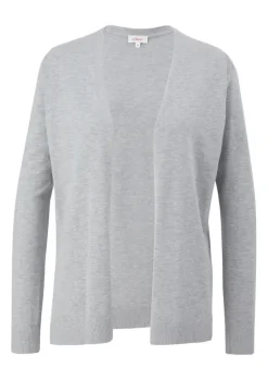 s.Oliver Strickjacke aus Viskosemix grün, braun, grau, schwarz S13 2127027