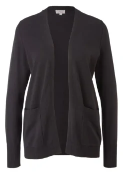 s.Oliver Strickjacke aus Viskosemix grau S22  2112223