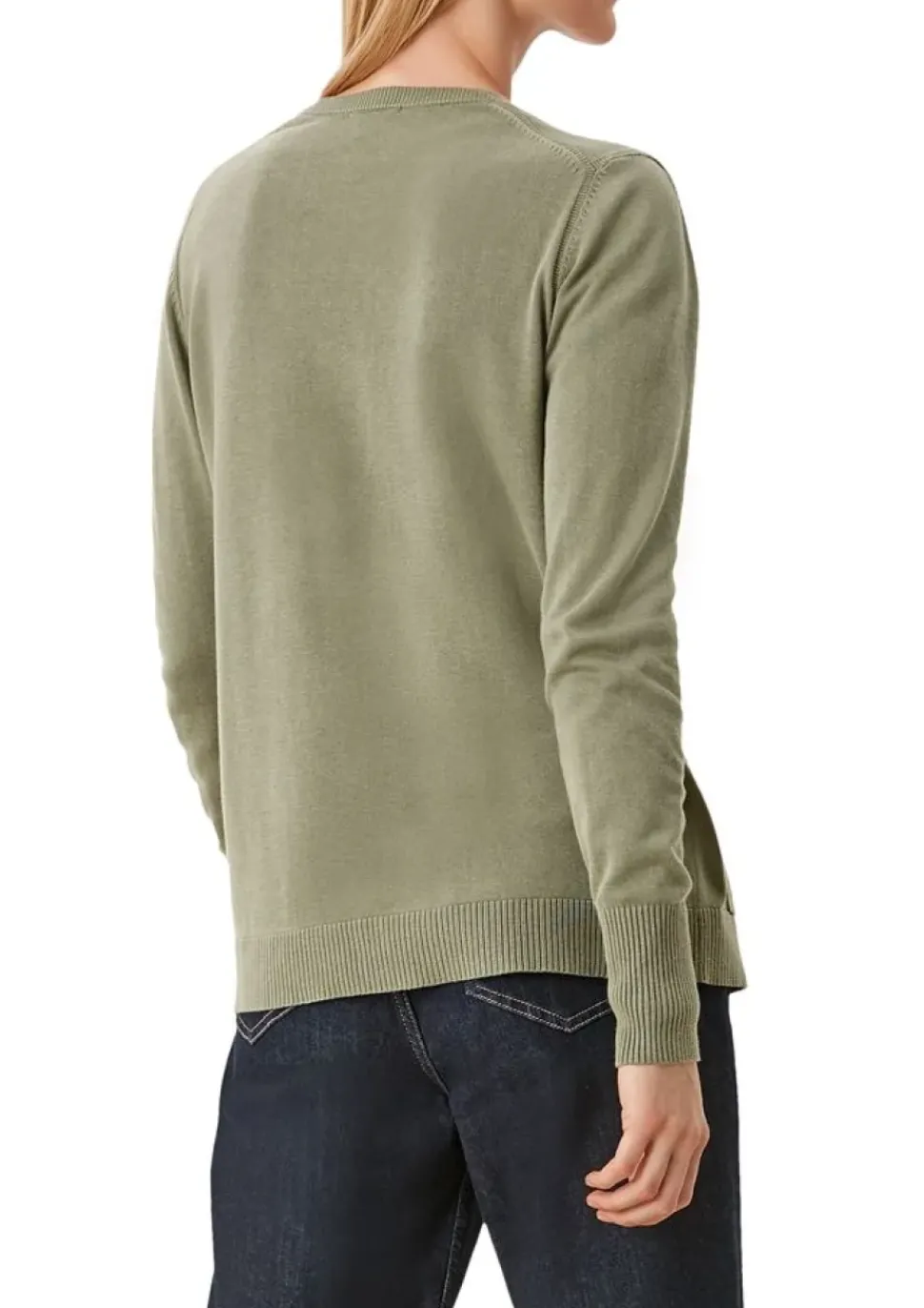 s.Oliver Strickjacke aus Viskosemix grau S22 2112223