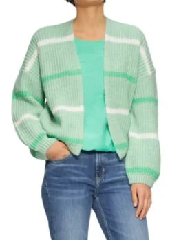 s.oliver Strickjacke Damen grün S25 2157234