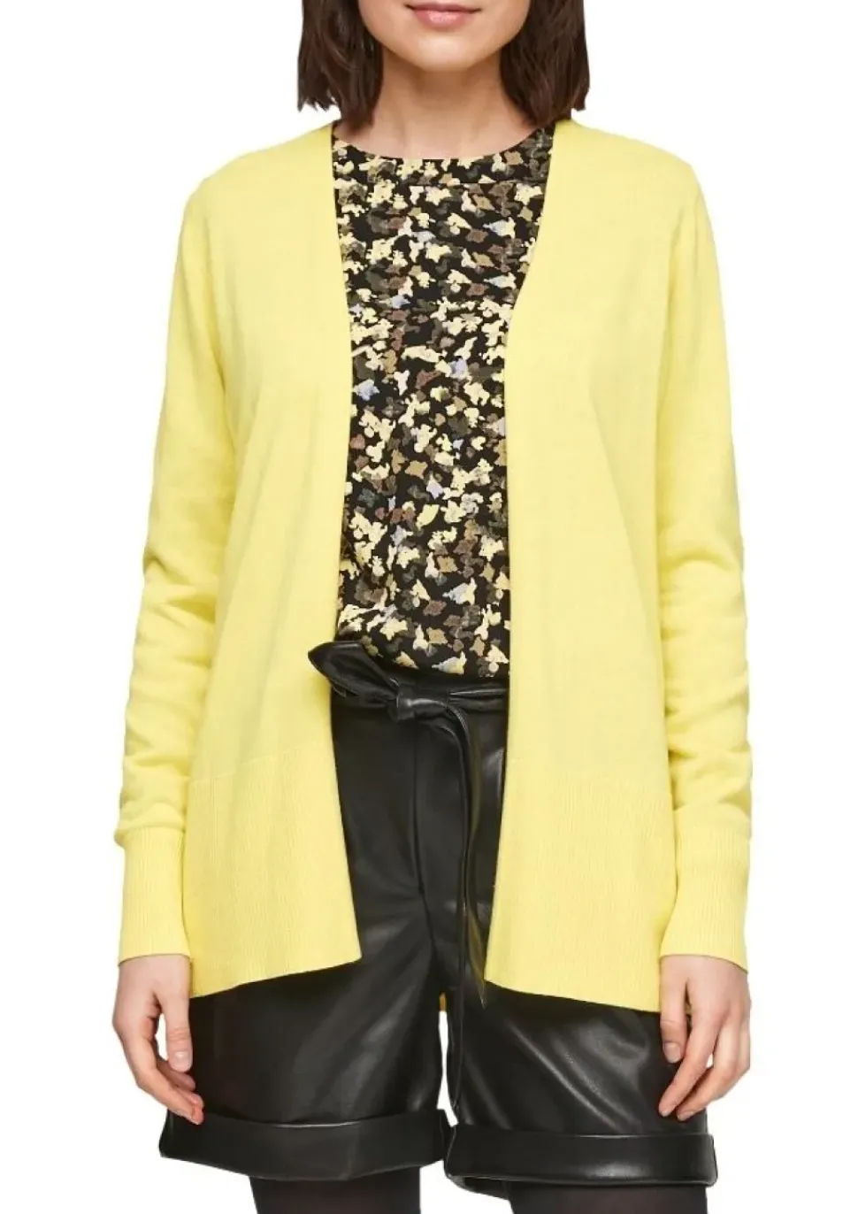 s.Oliver Strickjacke mit breiter Rippblende S11 2060951