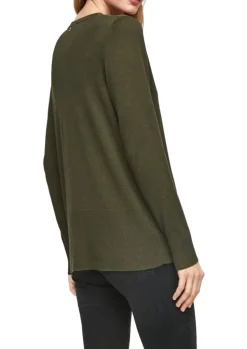 s.Oliver Strickjacke mit breiter Rippblende S11 2060951