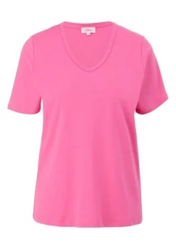 s.Oliver T-Shirt aus Baumwolljersey rosa, blau, grün S13 2135223