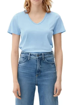 s.Oliver T-Shirt aus Baumwolljersey rosa, blau, grün S13 2135223