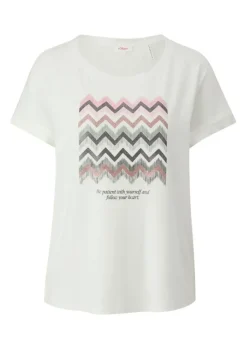 s.Oliver T - Shirt mit Pailetten S14 2145271