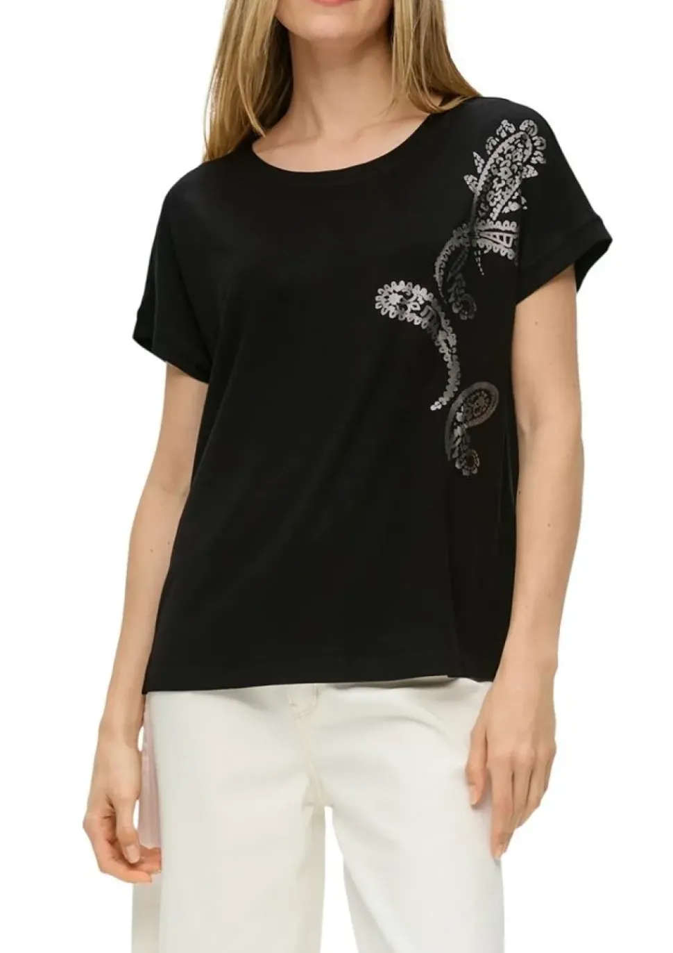 s.Oliver T - Shirt mit Pailetten S14 2145271