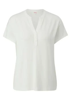 s.Oliver T - Shirt mit V-Ausschnitt S14 2144711