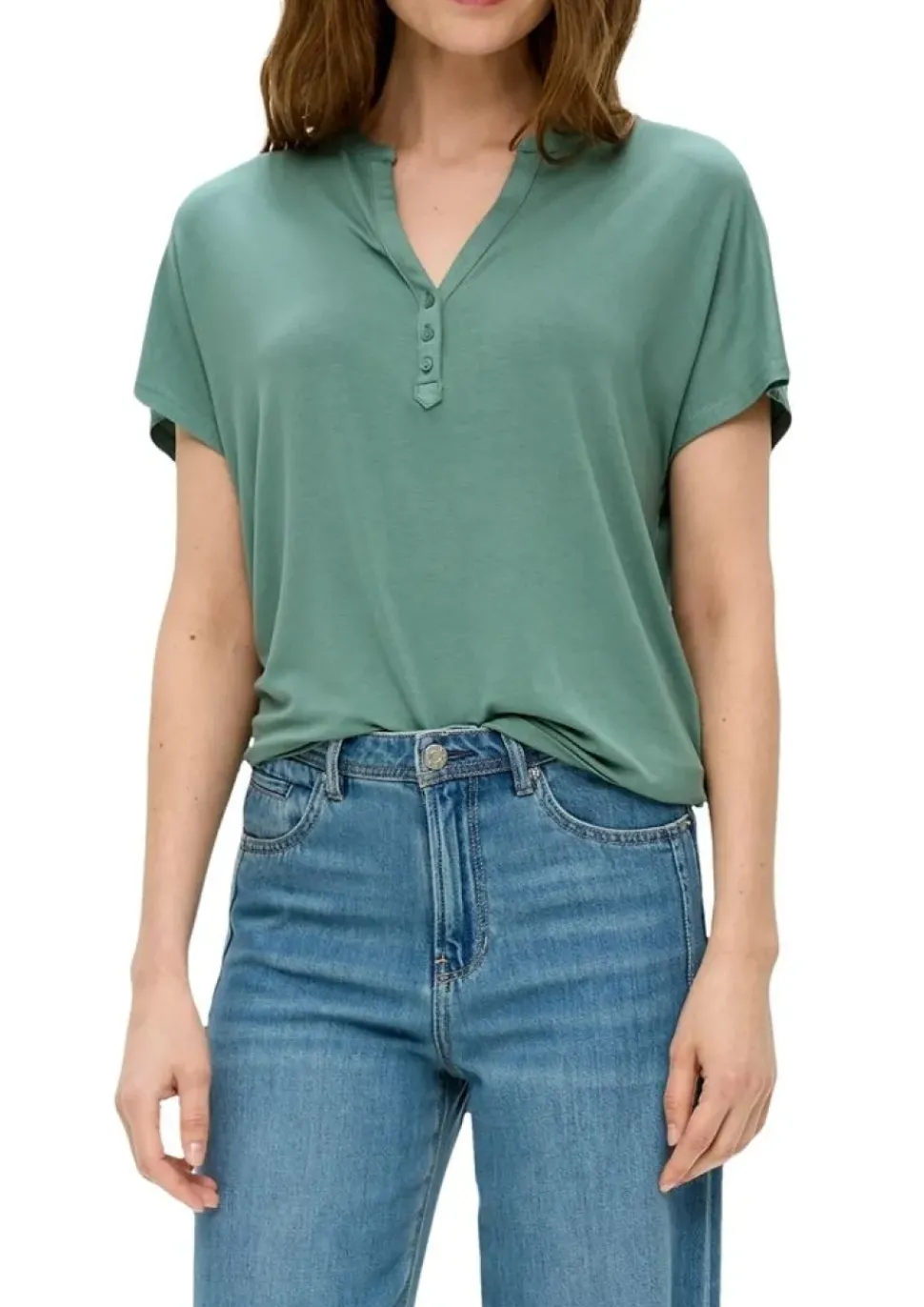 s.Oliver T - Shirt mit V-Ausschnitt S14 2144711
