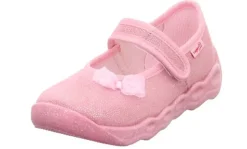 superfit BUBBLE Rosa Hausschuh mit Klettverschluss 1-006271-5500