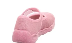 superfit BUBBLE Rosa Hausschuh mit Klettverschluss 1-006271-5500