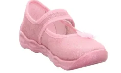superfit BUBBLE Rosa Hausschuh mit Klettverschluss 1-006271-5500