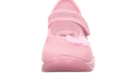 superfit BUBBLE Rosa Hausschuh mit Klettverschluss 1-006271-5500