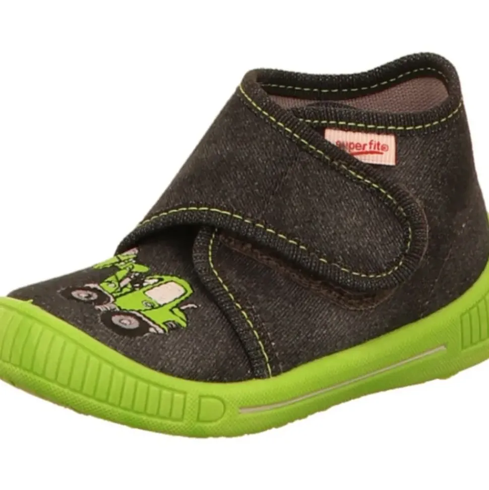 superfit BULLY GRAU Kinderhausschuh 3-00253-20