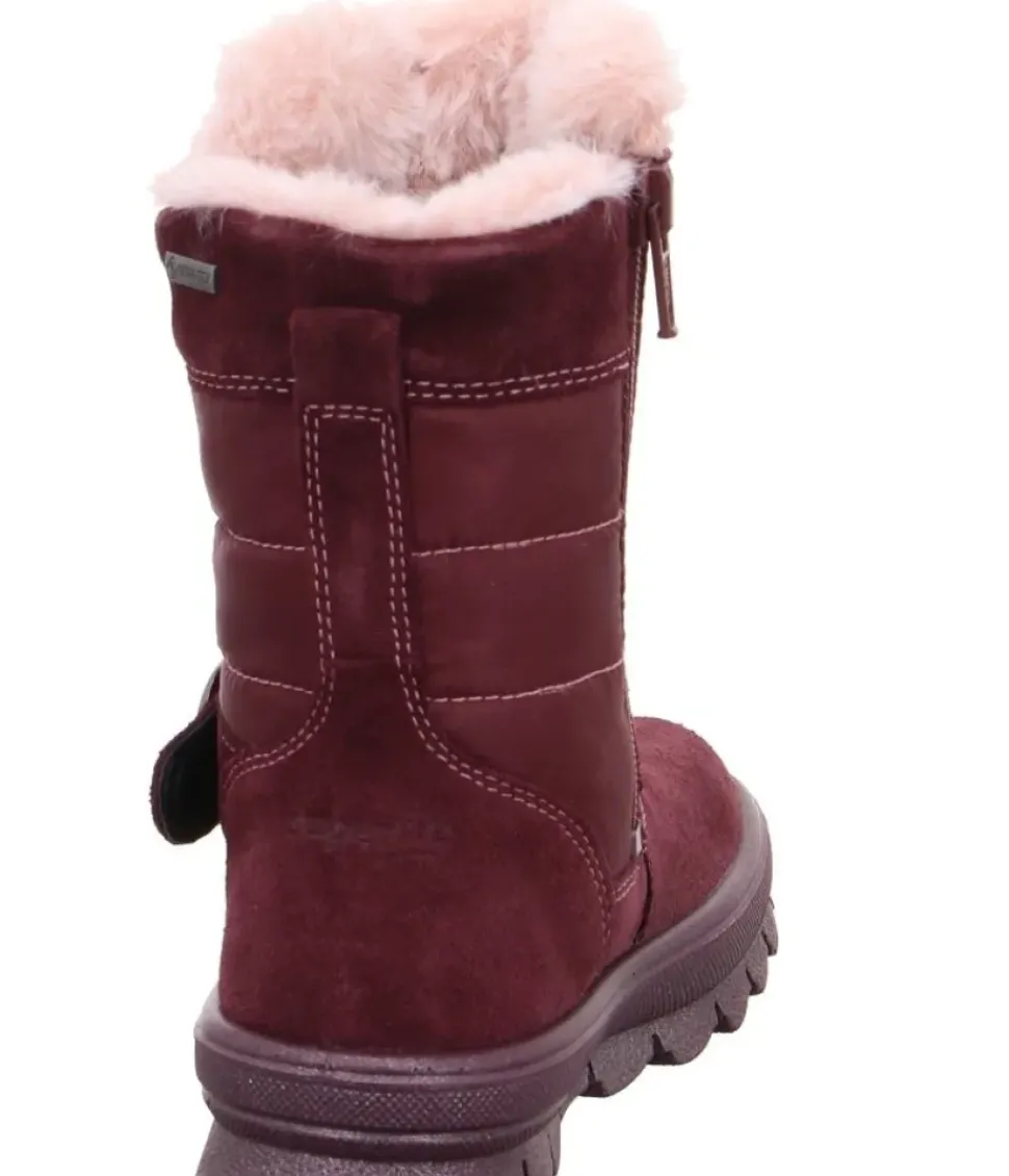superfit FLAVIA Winterstiefel rot warm GORETEX wasserdicht S21 1-009215-5000