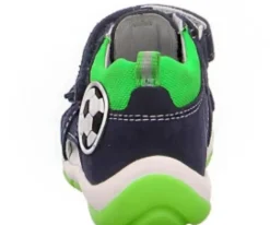 Superfit Freddy Sandale Leder Blau/Grün 4-09142-81