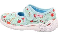SUPERFIT Hausschuh BELINDA Grün Rot 1-800288-7010