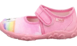 superfit Hausschuh BONNY mit Klettverschluss rosa S23  1-000281-5540