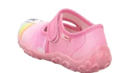 superfit Hausschuh BONNY mit Klettverschluss rosa S23 1-000281-5540