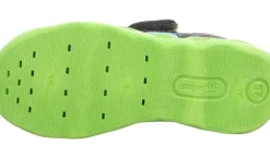 superfit Hausschuh mit Klettverschluss BUBBLE - graum/mehrfarbig S23 1-006273-2010