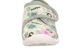 superfit Kinder Hausschuhe SPOTTY Klettverschluss HELLGRÜN 1-009246-7530
