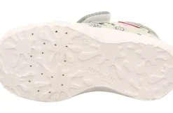 superfit Kinder Hausschuhe SPOTTY Klettverschluss HELLGRÜN 1-009246-7530