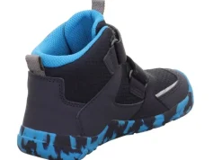 superfit Kinder Winterschuh TRACE Fleecefutter GORETEX Klettverschluss BLAU/TÜRKIS 1-006033-8000