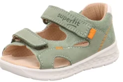 superfit LAGOON Sandale mit Klettverschluss hellgrün/orange S13 1-000510-7500