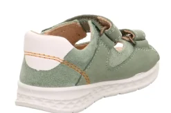 superfit LAGOON Sandale mit Klettverschluss hellgrün/orange S13 1-000510-7500