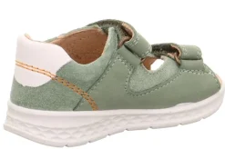 superfit LAGOON Sandale mit Klettverschluss hellgrün/orange S13 1-000510-7500
