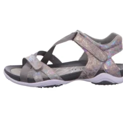 superfit NANCY SMOKE Kindersandale Leder 2-00161-43