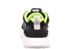 superfit RUSH SCHWARZ/WEISS Kinder Halbschuh Sneaker 1-000210-0000