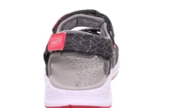 superfit Sandale CRISS CROSS grau pink Trekking 1-000580-2000