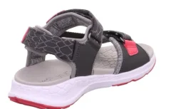 superfit Sandale CRISS CROSS grau pink Trekking 1-000580-2000