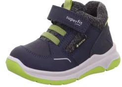 superfit Sneaker low mit Klettverschluss COOPER Blau/Hellgrün S23 1-006402-8000