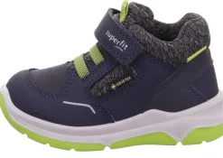 superfit Sneaker low mit Klettverschluss COOPER Blau/Hellgrün S23  1-006402-8000