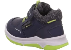 superfit Sneaker low mit Klettverschluss COOPER Blau/Hellgrün S23 1-006402-8000