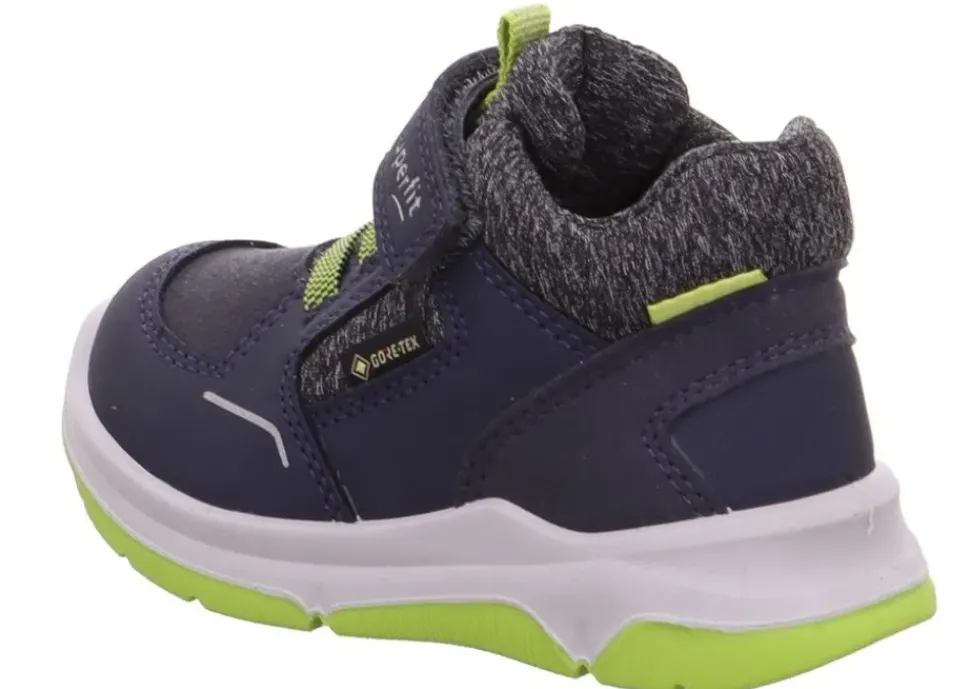 superfit Sneaker low mit Klettverschluss COOPER Blau/Hellgrün S23 1-006402-8000
