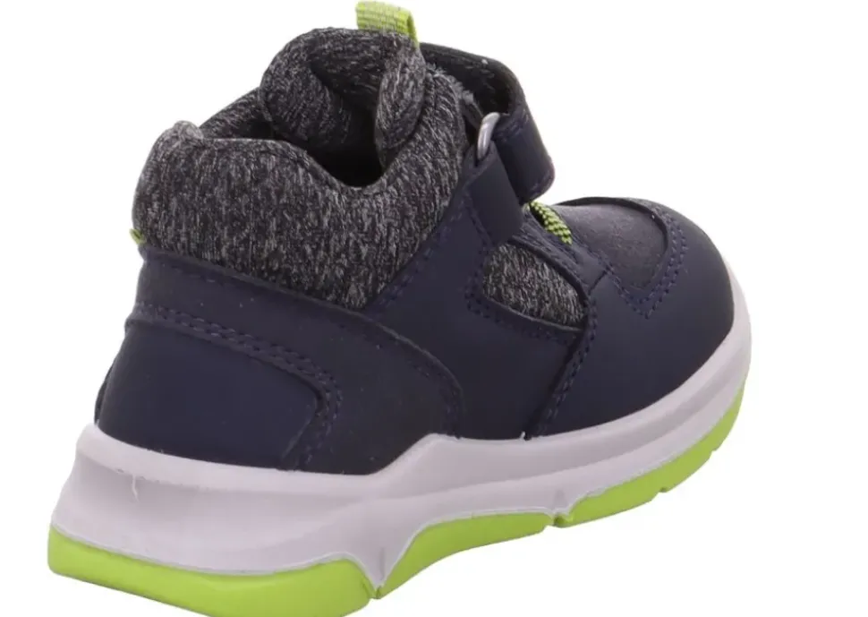 superfit Sneaker low mit Klettverschluss COOPER Blau/Hellgrün S23 1-006402-8000