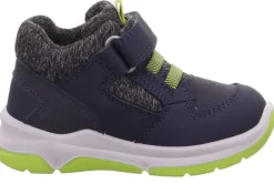 superfit Sneaker low mit Klettverschluss COOPER Blau/Hellgrün S23 1-006402-8000