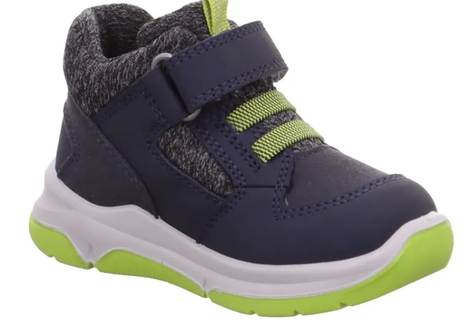 superfit Sneaker low mit Klettverschluss COOPER Blau/Hellgrün S23 1-006402-8000