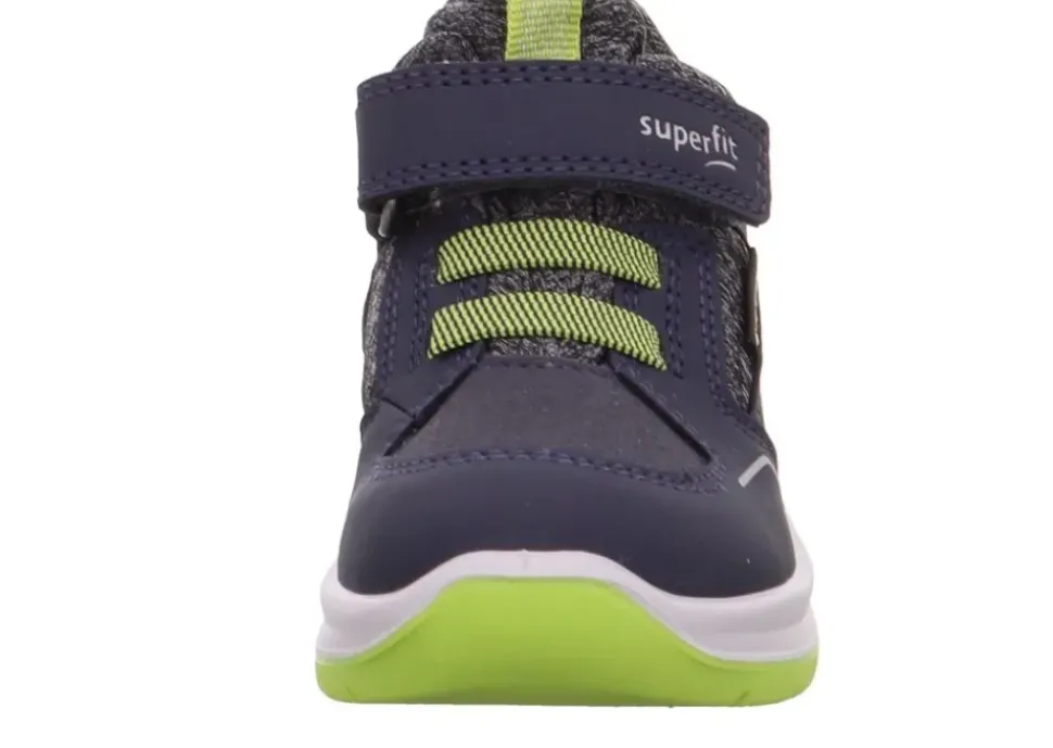 superfit Sneaker low mit Klettverschluss COOPER Blau/Hellgrün S23 1-006402-8000