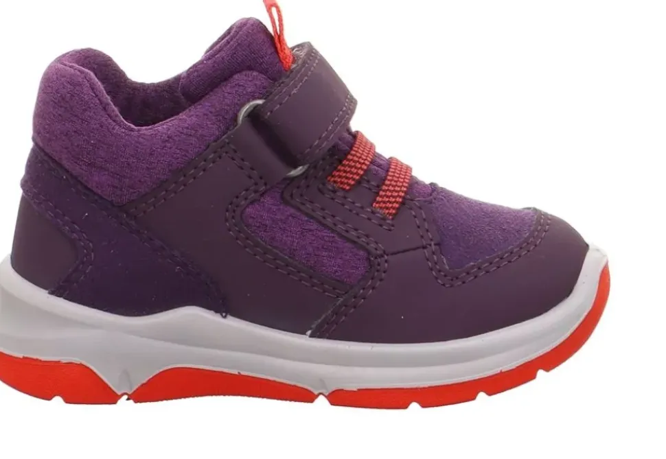 superfit Sneaker low mit Klettverschluss COOPER - Lila/Rot S23 1-006402-8500
