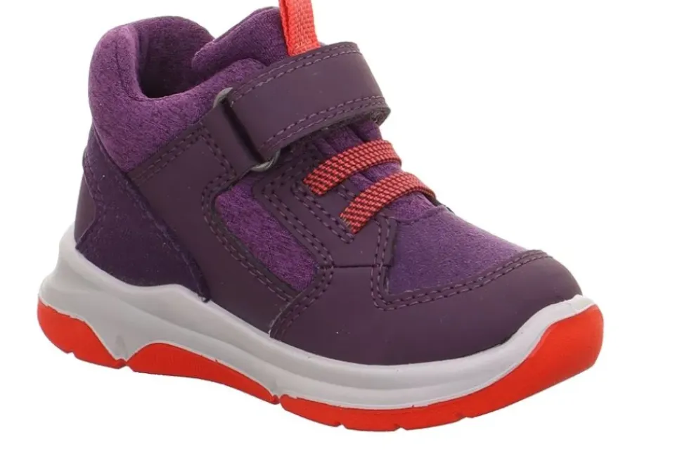 superfit Sneaker low mit Klettverschluss COOPER - Lila/Rot S23 1-006402-8500